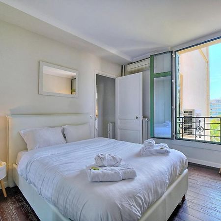 Immogroom - Large Apartment - Parking - Air Conditioning - Sea View - Wifi Канни Екстер'єр фото