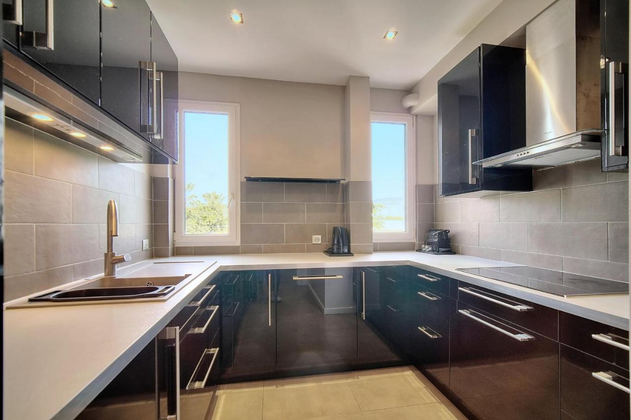 Immogroom - Large Apartment - Parking - Air Conditioning - Sea View - Wifi Канни Екстер'єр фото