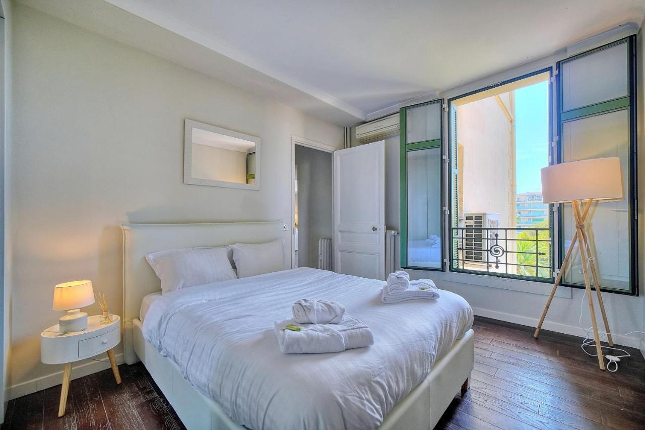 Immogroom - Large Apartment - Parking - Air Conditioning - Sea View - Wifi Канни Екстер'єр фото